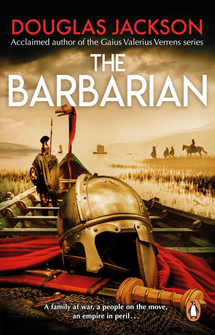 The Barbarian by Douglas Jackson - Paperback cover