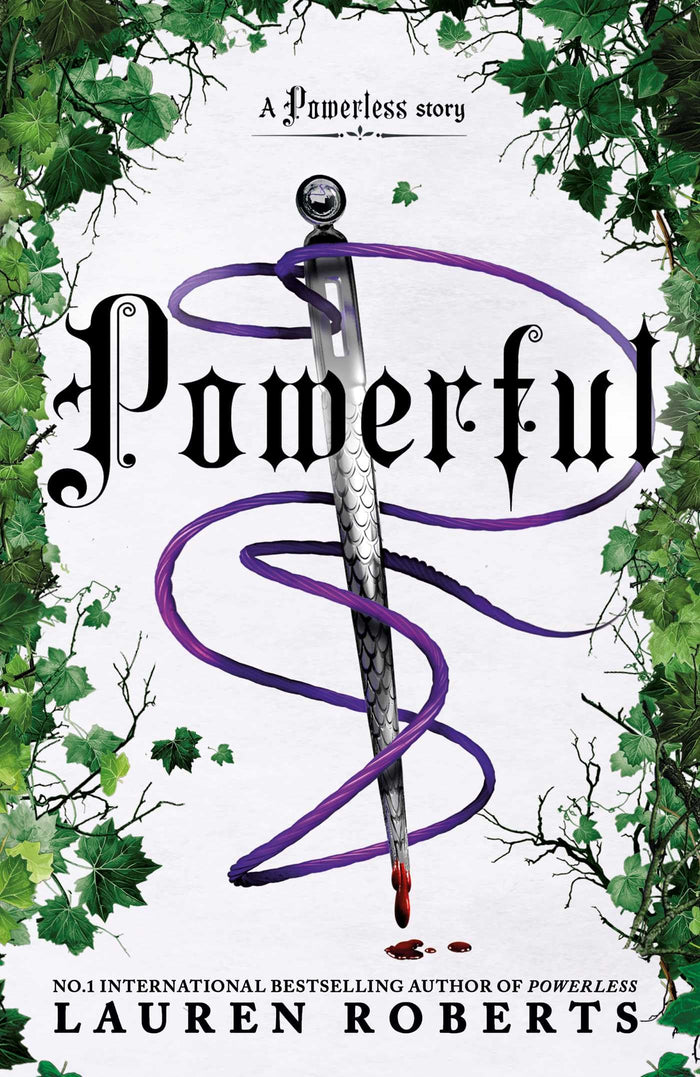 Simon Schuster Powerful Deluxe Collectors Edition Hardback. by Lauren Roberts - Hardcover cover