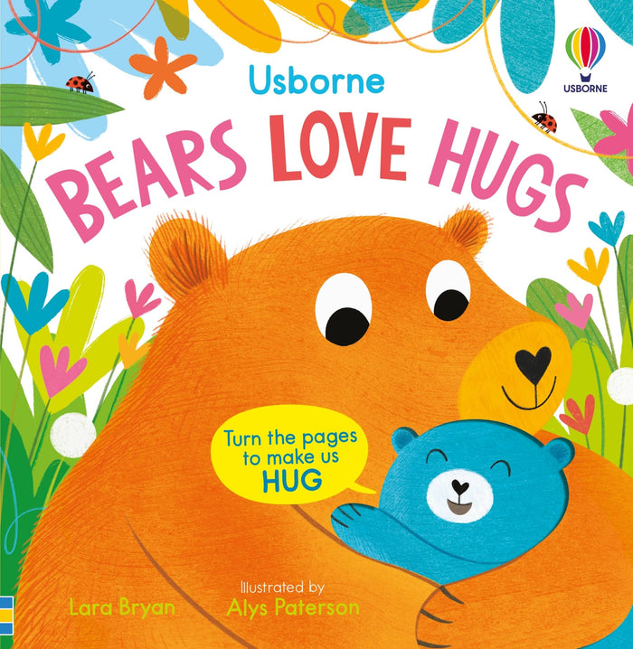 Bears Love Hugs - Board Book cover