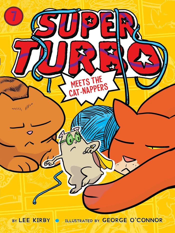 Super Turbo Meets the Cat-Nappers by Lee Kirby - Paperback cover