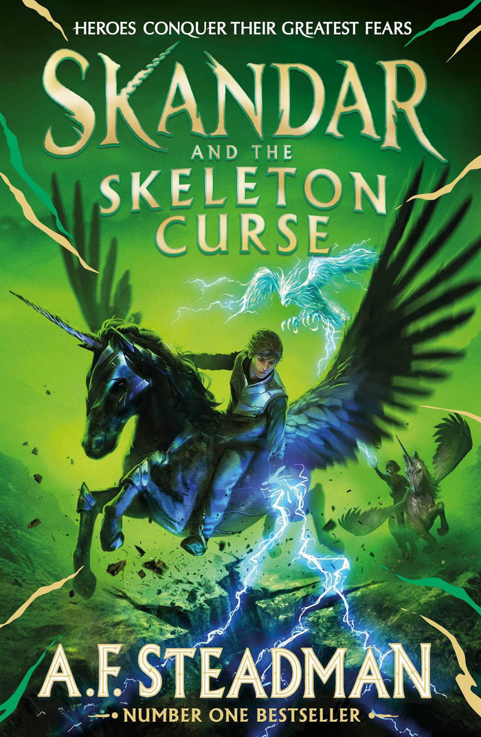 Skandar and the Skeleton Curse by A. F. Steadman - Paperback cover