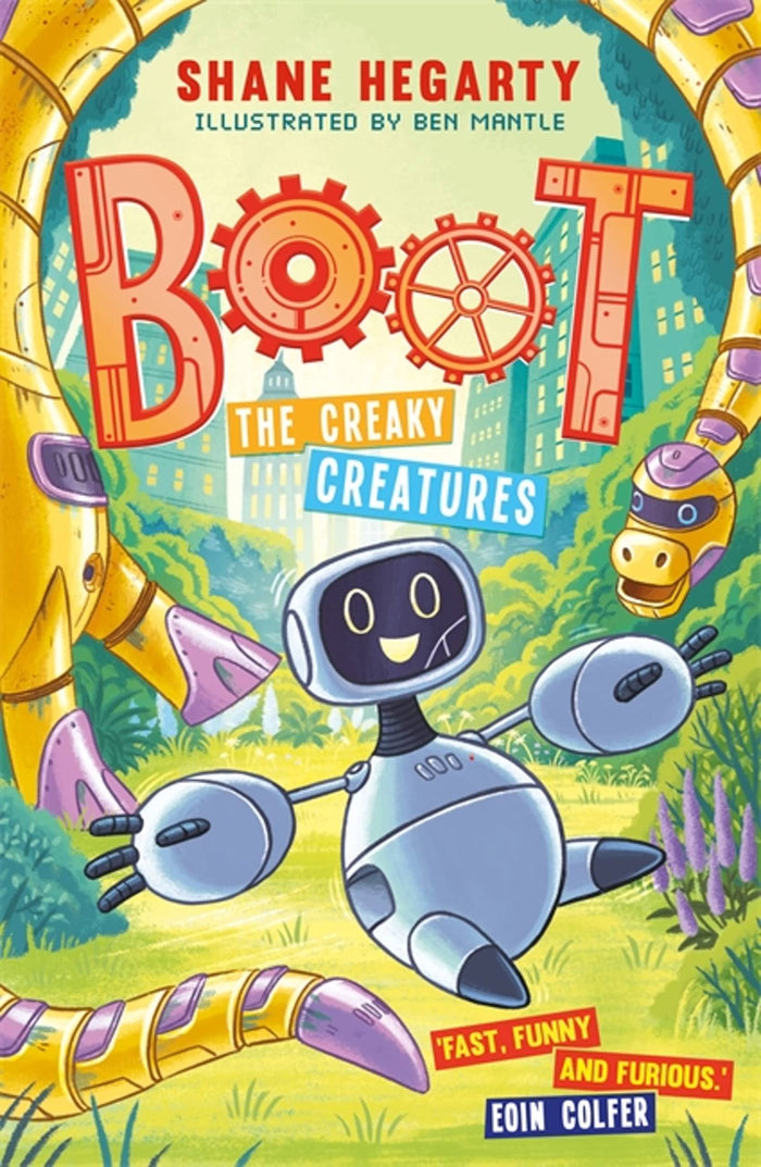 BOOT: The Creaky Creatures by Shane Hegarty - Paperback cover