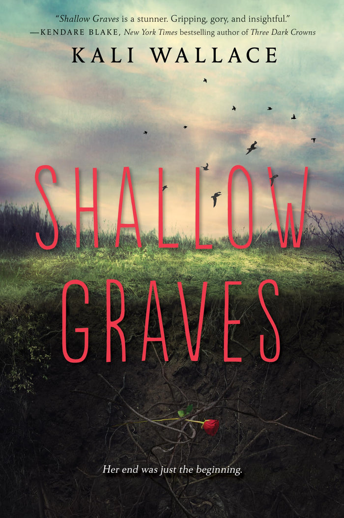 Shallow Graves: A Gripping YA Paranormal Mystery Where a Murdered Teen Returns to Hunt Killers and a Cult by Kali Wallace - Paperback cover