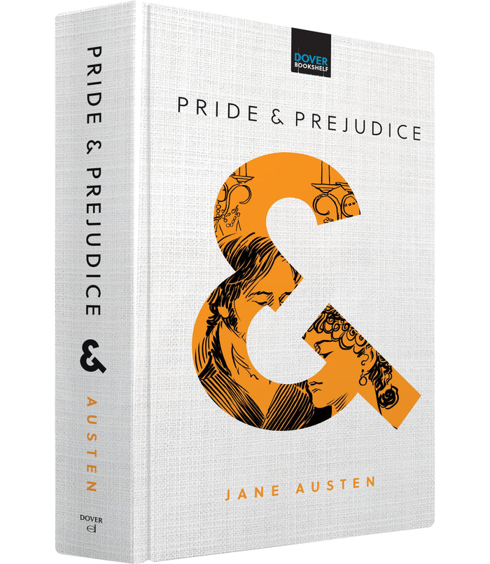 Pride and Prejudice (Dover Bookshelf Hardcover Classics) by Jane Austen - Hardcover cover