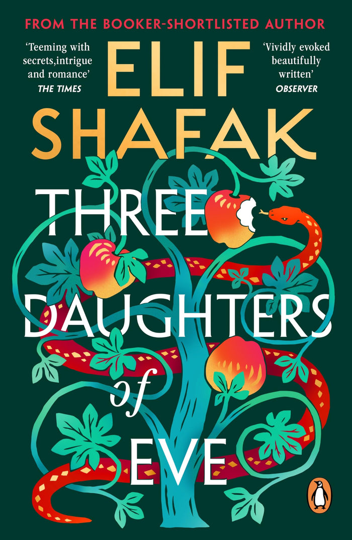 Three Daughters of Eve by shafak Elif - Paperback cover