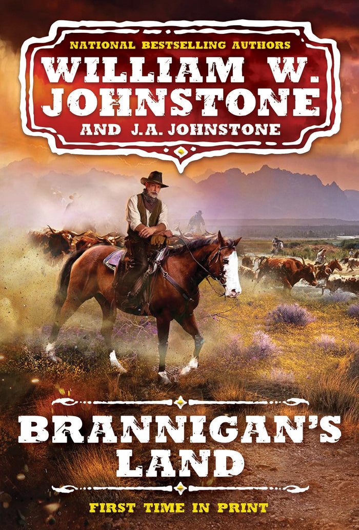 Brannigan's Land (A Brannigan's Land Western) by William W. Johnstone - Mass Market Paperback cover