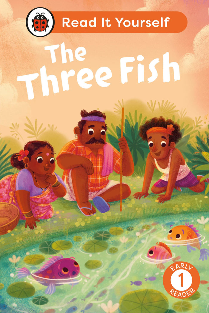 The Three Fish: Read It Yourself - Level 1 Early Reader (Ladybird) - Hardcover cover