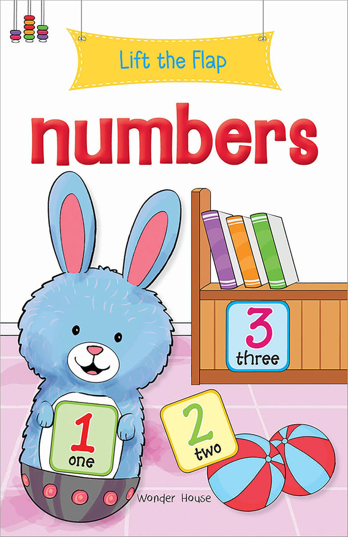 Lift the Flap - Numbers : Early Learning Novelty Board Book For Children by Wonder House Books - Board Book cover