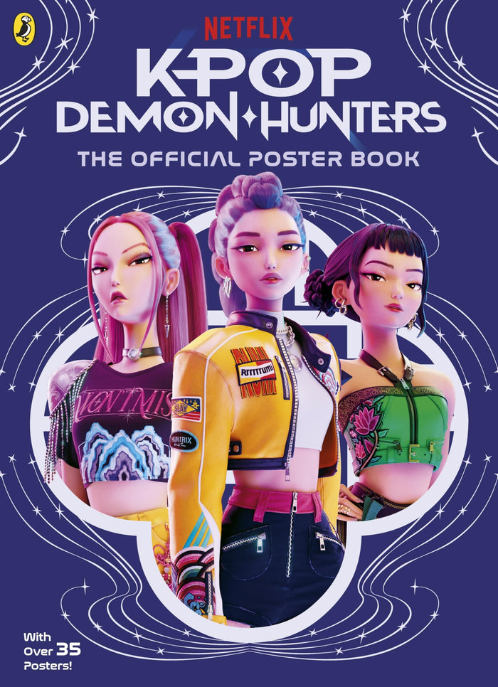 KPop Demon Hunters: The Official Poster Book by No Author - Paperback cover