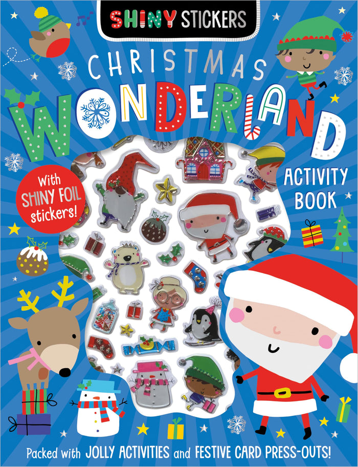 Shiny Stickers Christmas Wonderland by Sophie Collingwood - Paperback cover