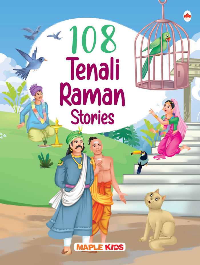 108 Tenali Raman Stories (Illustrated) by Maple Press - Paperback cover
