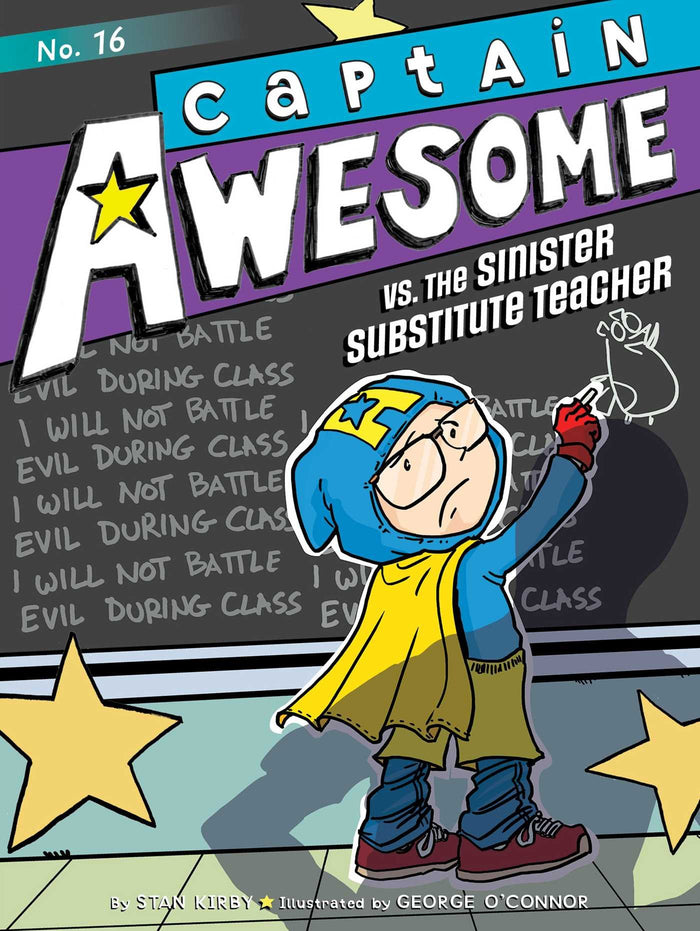 Captain Awesome vs. the Sinister Substitute Teacher by Stan Kirby - Paperback cover