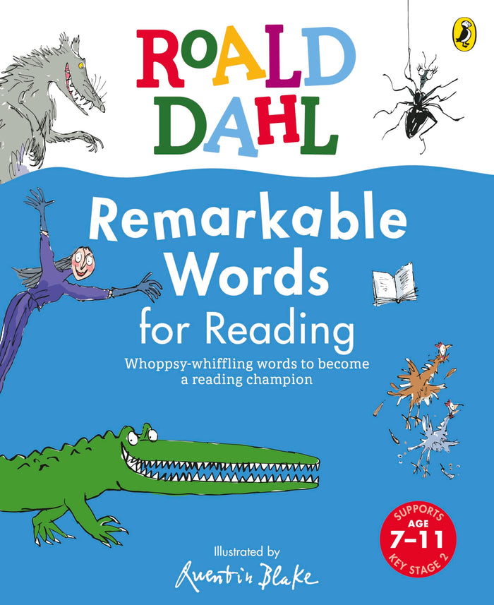 Roald Dahl Remarkable Words for Reading by Roald Dahl - Hardcover cover