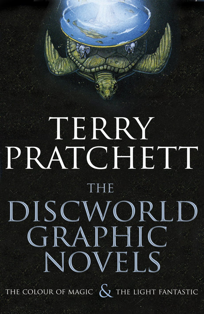The Discworld Graphic Novels: The Colour of Magic & The Light Fantastic by Terry Pratchett - Hardcover cover