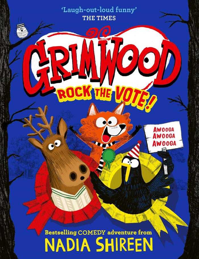Grimwood: Rock the Vote! by Nadia Shireen - Paperback cover