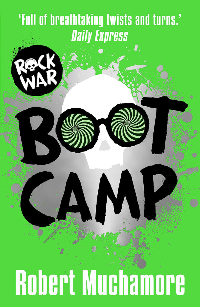 Rock War Bk 2 Boot Camp by Robert Muchamore - Paperback cover