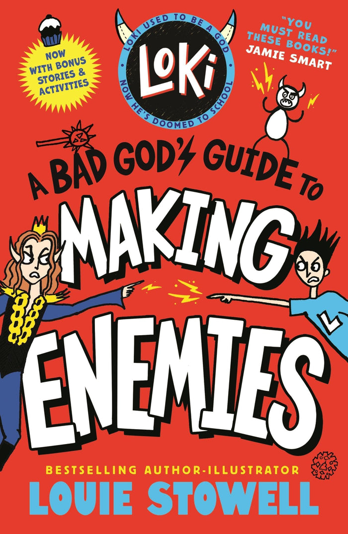 Loki: A Bad God's Guide to Making Enemies by Louie Stowell - Paperback cover