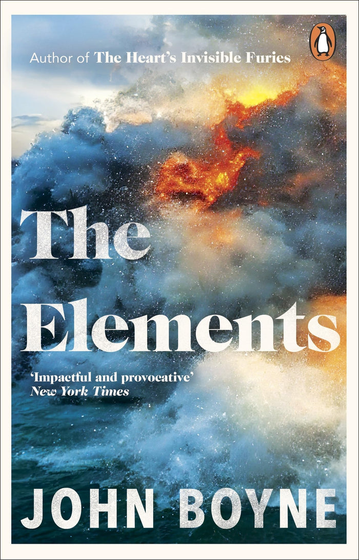 The elements by John Boyne - Paperback cover
