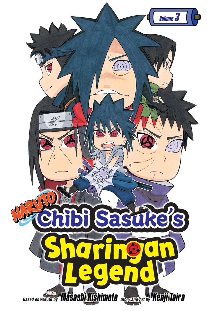 Naruto: Chibi Sasuke's Sharingan Legend, Vol. 3: The Uchiha Clan!! by Masashi Kishimoto - Paperback cover