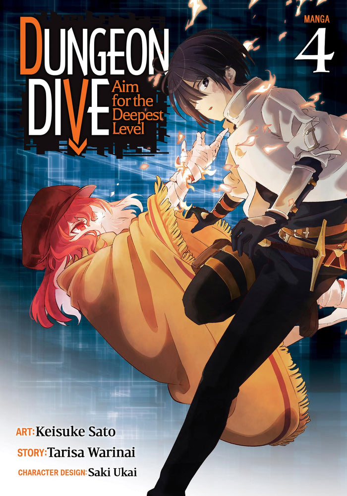 DUNGEON DIVE: Aim for the Deepest Level (Manga) Vol. 4 by Tarisa Warinai - Paperback cover