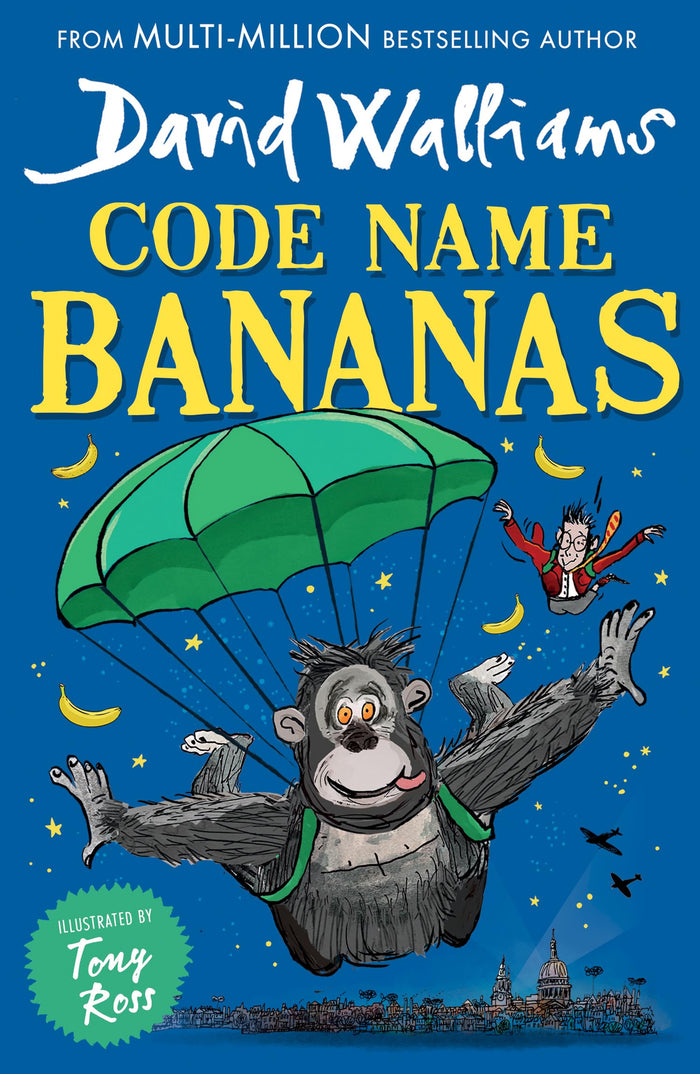 Code Name Bananas by David Walliams - Paperback cover