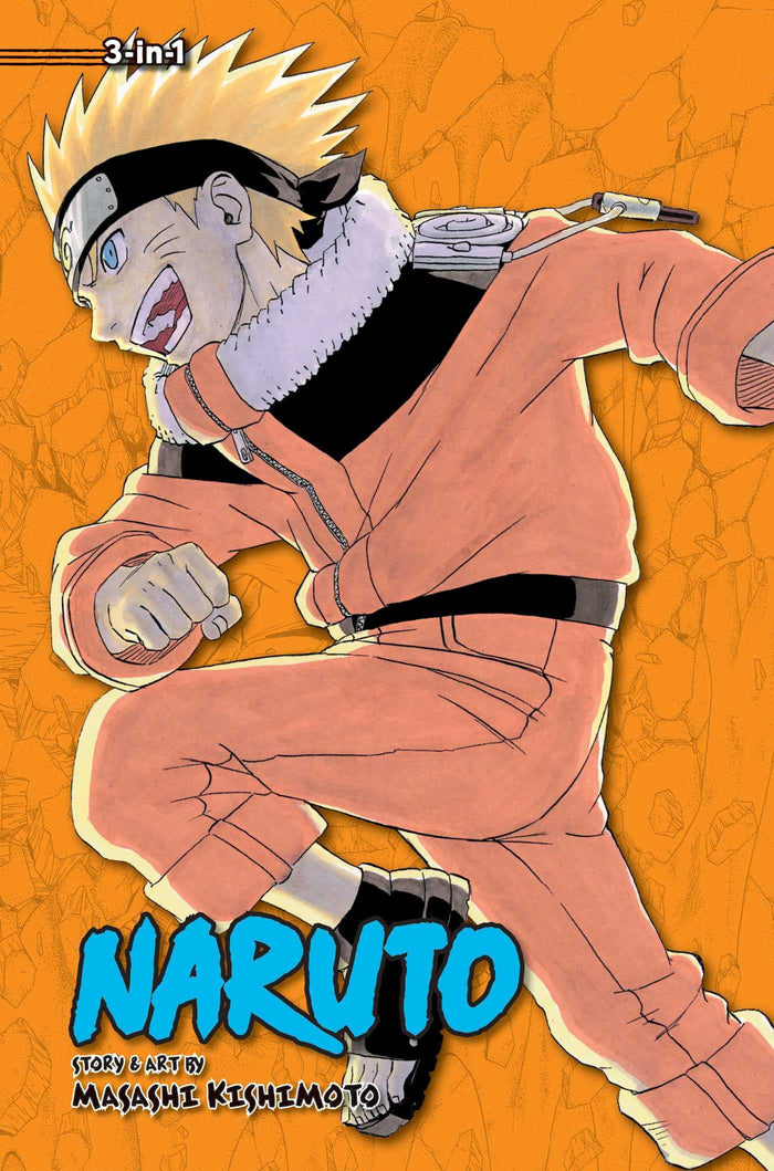 Naruto (3-in-1 Edition), Vol. 6: Includes vols. 16, 17 & 18 by Masashi Kishimoto - Paperback cover