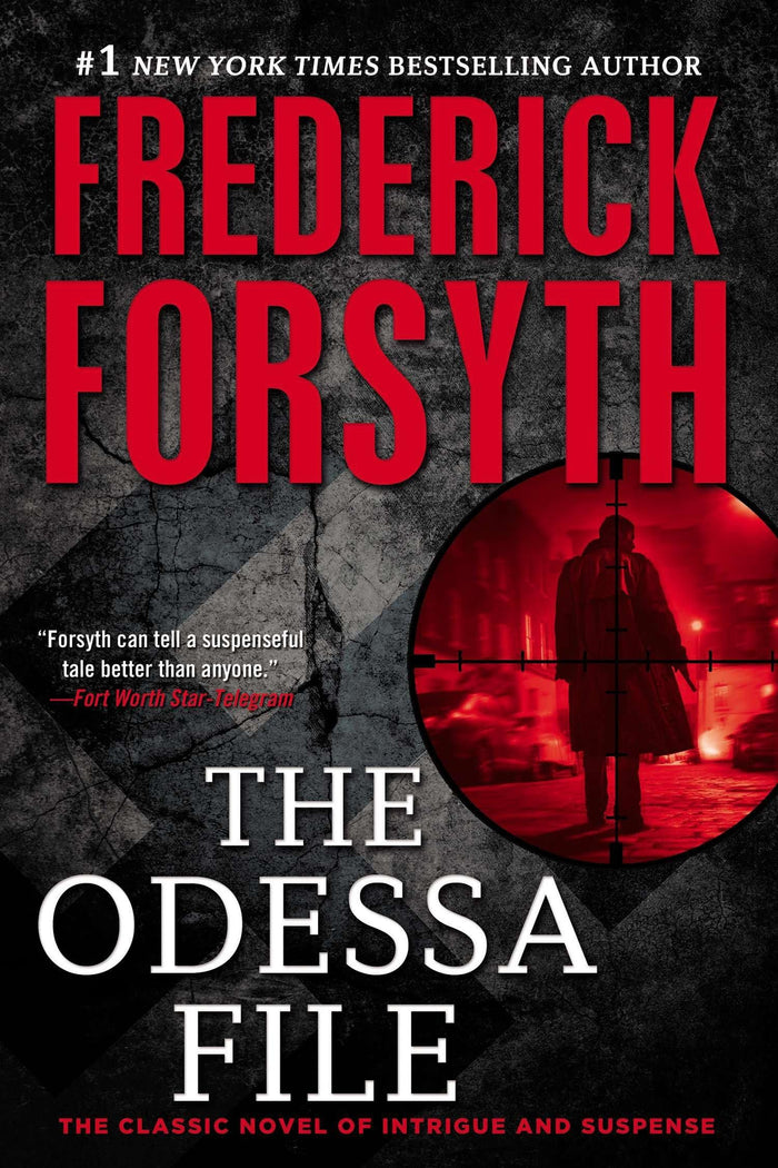 The ODESSA File by Frederick Forsyth - Paperback cover