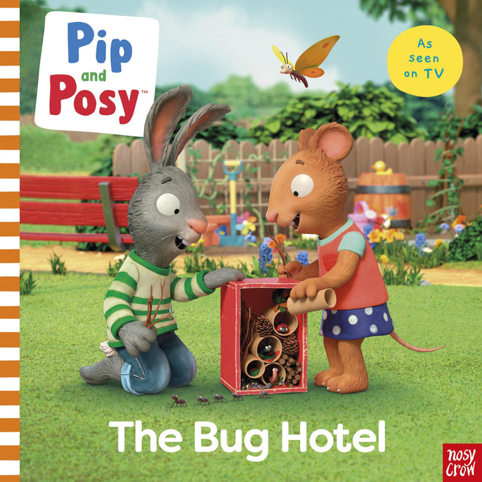 Pip and Posy: The Bug Hotel by Nosy Crow Ltd - Paperback cover