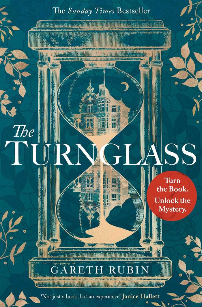 The turnglass by Gareth Rubin - Paperback cover