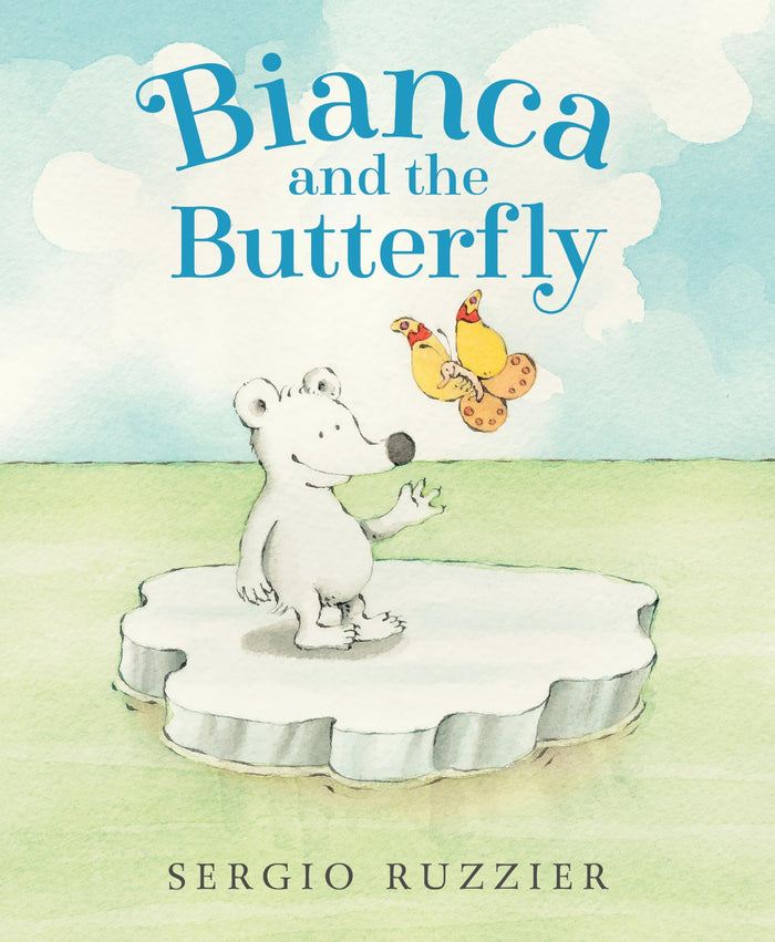 Bianca and the Butterfly: A Picture Book About Curiosity, Wonder, and Emotions of a Colorful Journey for Kids (Ages 4-8) by Sergio Ruzzier - Hardcover cover