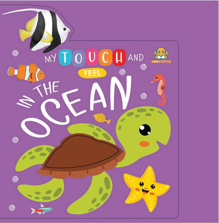 My Touch and Feel Ocean Animals by Booktopus - Board Book cover