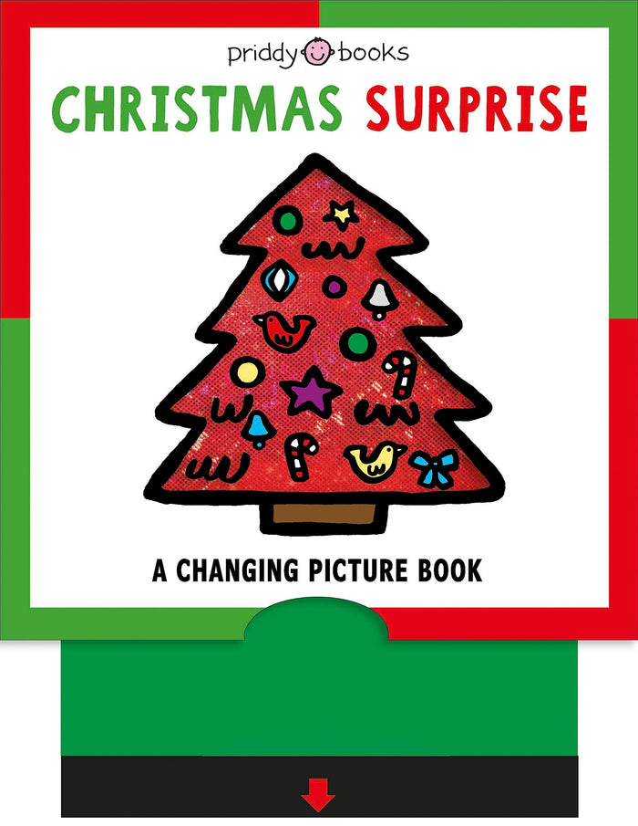 Changing Picture Book: Christmas Surprise by Roger Priddy - Board Book cover