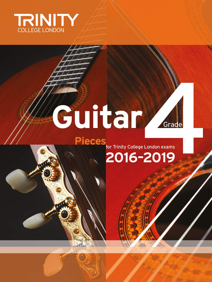 Guitar Exam Pieces Grade 4 2016-2019 by Trinity - Paperback cover