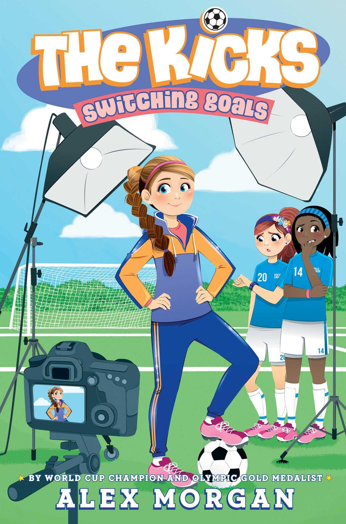 Switching Goals (The Kicks) by Alex Morgan - Hardcover cover