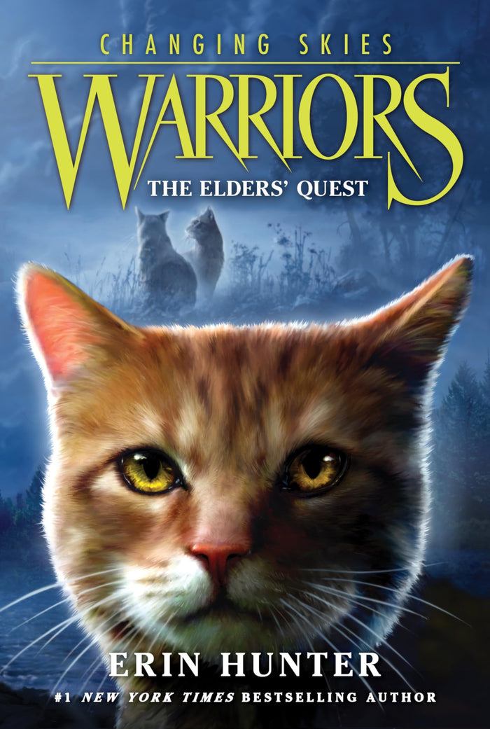 Warriors: Changing Skies #1: The Elders' Quest: A Thrilling Novel Where Prophecy, Danger, and Chaos Threaten the Cat Clans for Kids (Ages 8-12) by Erin Hunter - Paperback cover