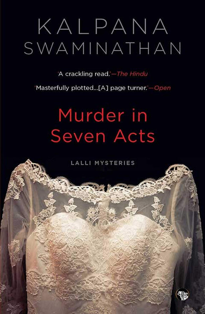 Speaking Tiger Murder in Seven Acts by Kalpana Swaminathan - Paperback cover