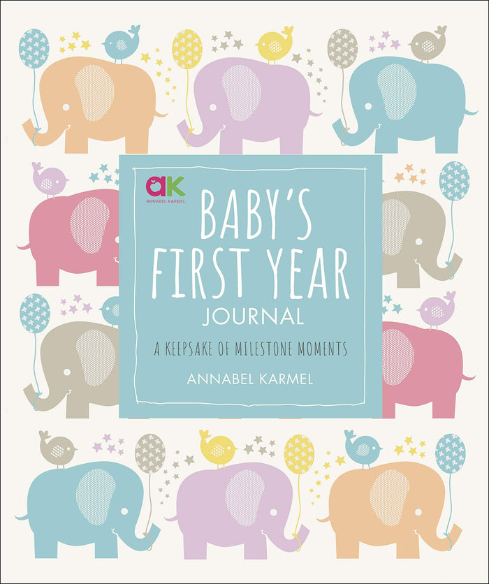 Baby's First-Year Journal by Annabel Karmel - Hardcover cover