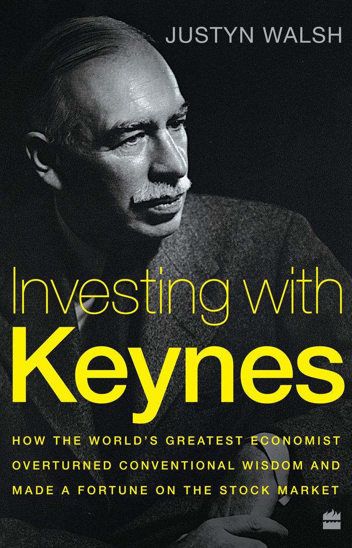 Investing With Keynes by Justyn Walsh - Paperback cover