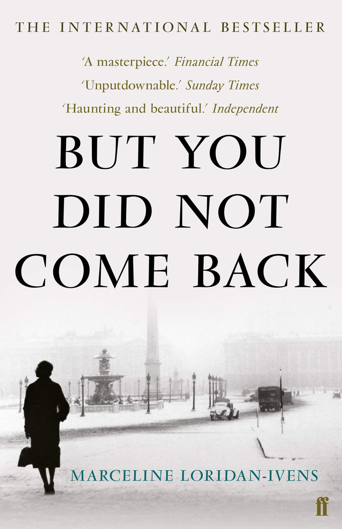 But You Did Not Come Back by Marceline Loridan-Ivens - Paperback cover
