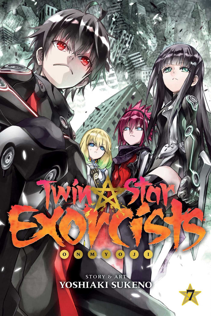 Twin Star Exorcists, Vol. 7: Onmyoji by Yoshiaki Sukeno - Paperback cover