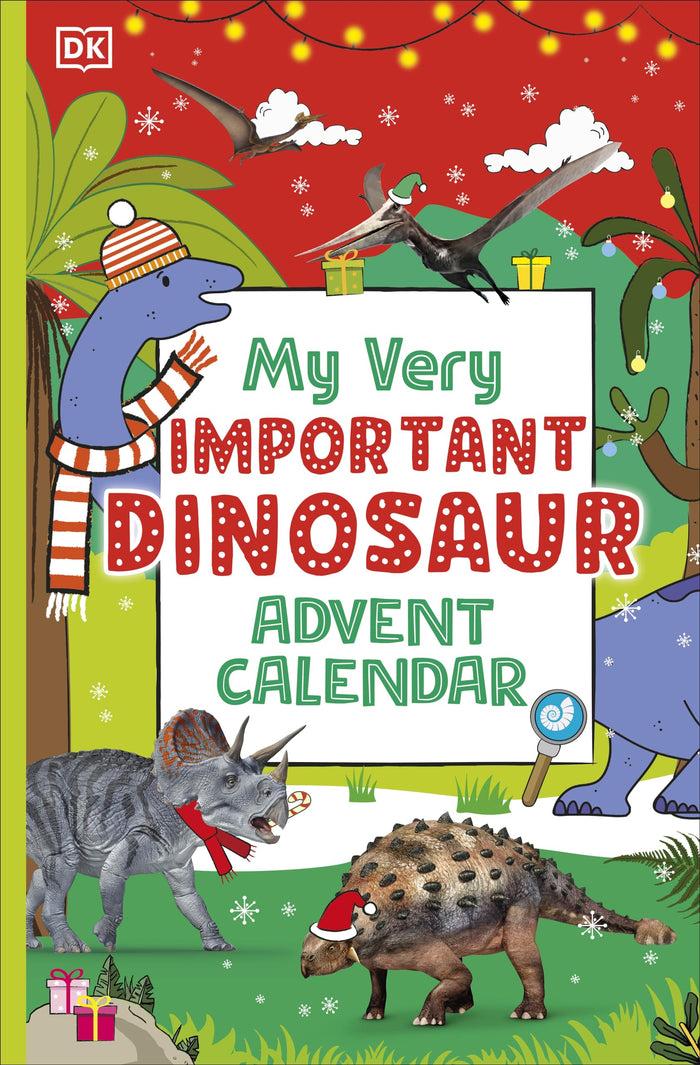 My Very Important Dinosaur Advent Calendar by DK - Paperback cover