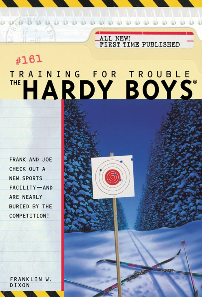 Training for Trouble (The Hardy Boys #161) by Franklin W. Dixon - Paperback cover