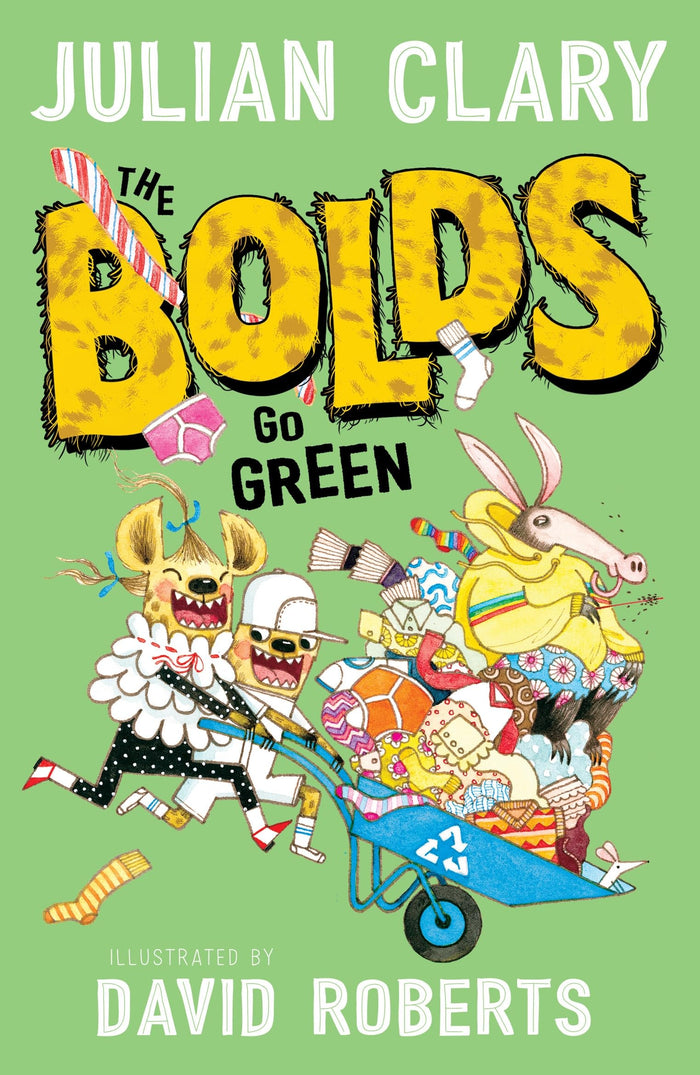 The Bolds Go Green (6) by Julian Clary - Paperback cover