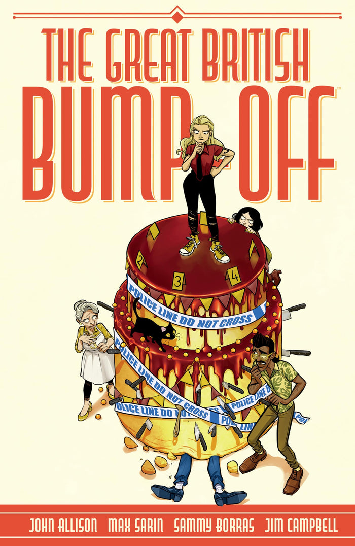 The Great British Bump-Off by John Allison - Paperback cover