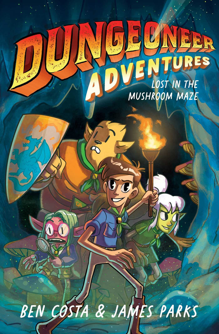 Dungeoneer Adventures 1: Lost in the Mushroom Maze (1) by James Parks - Hardcover cover
