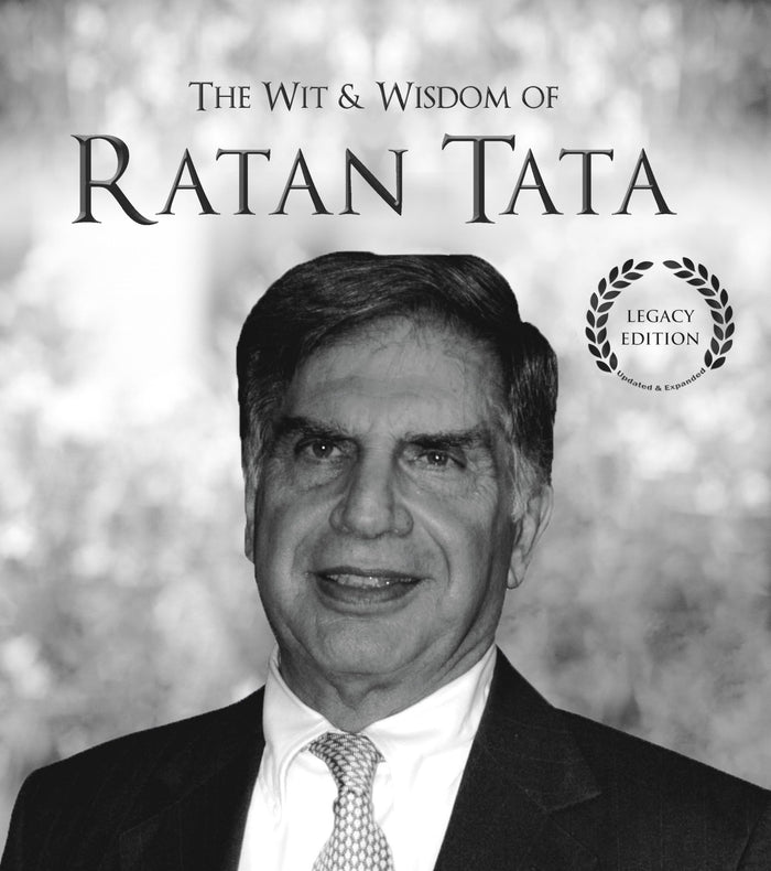 The Wit & Wisdom of Ratan Tata by Ratan Tata - Hardcover cover
