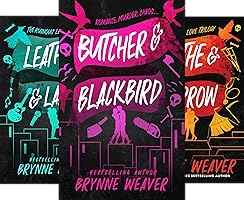 BY Brynne Weaver- (3BOOKSCOMBO)-  1 Butcher and Blackbird -  2 Leather & Lark- 3 Scythe & Sparrow