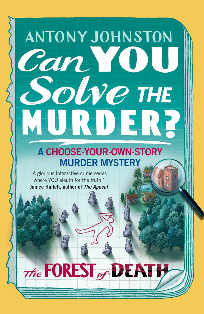Can You Solve the Murder? - The Forest of Death by Antony Johnston - Paperback cover