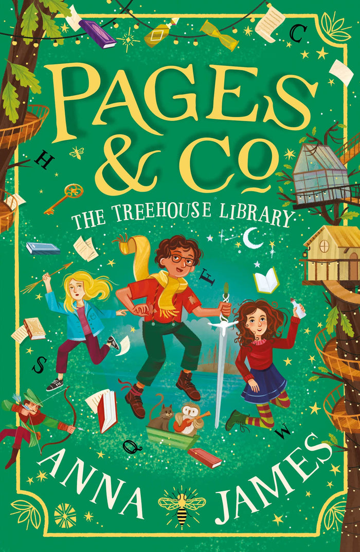 Pages & Co.: The Treehouse Library by Anna James - Paperback cover