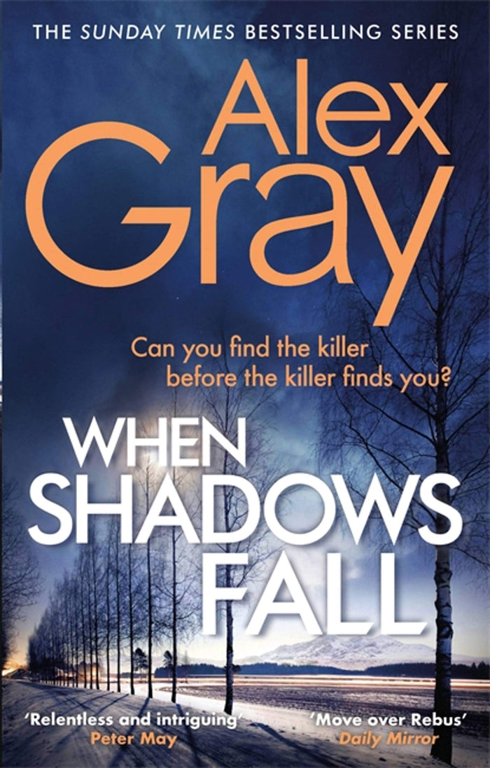 When Shadows Fall (DSI William Lorimer) by Alex Gray - Paperback cover